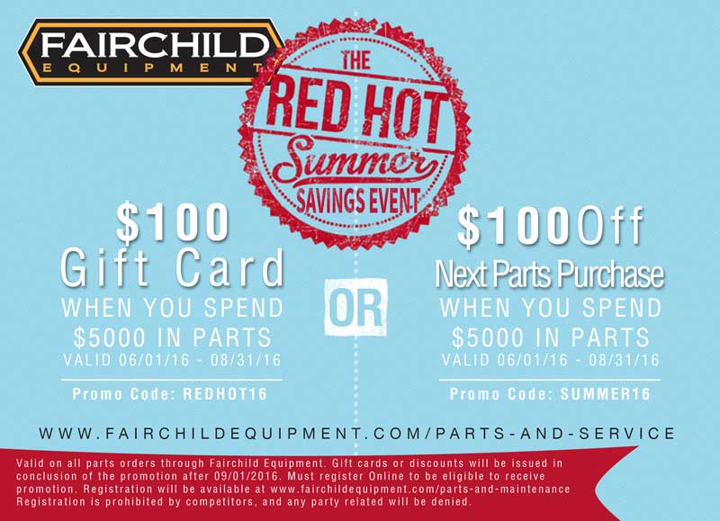 Red hot summer savings