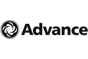Advance logo.