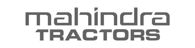 Mahindra tractors logo.
