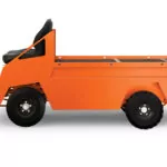 Side of Motrec MC-480 Burden Carrier utility vehicle.