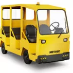 Motrec MP-500 6 passenger utility vehicle with cab.
