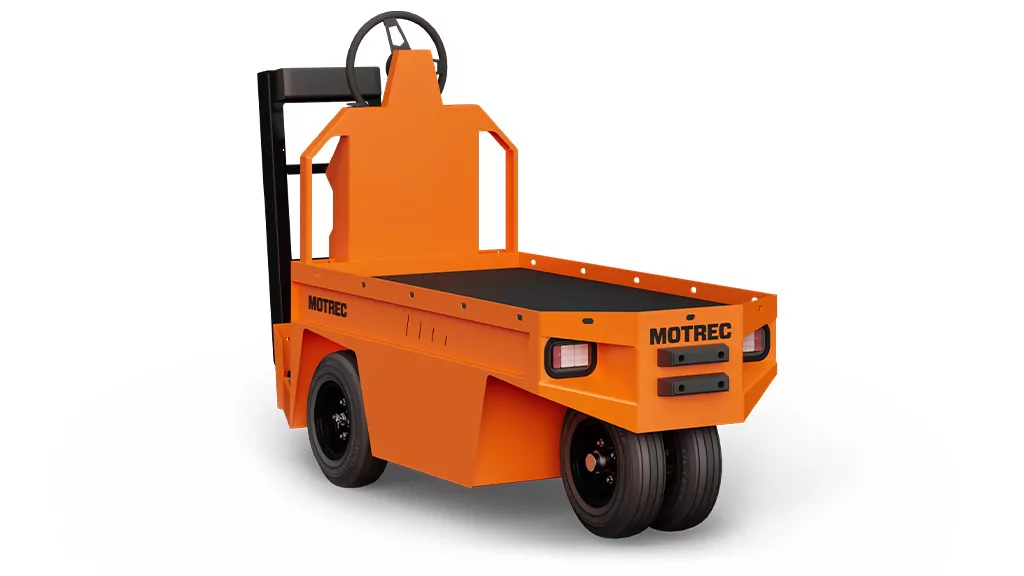 Motrec MS-260 industrial stock chaser truck.