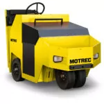 Motrec MT-210 Tow Tractor front angle.