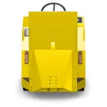 Back of Motrec MT-210 Tow Tractor.