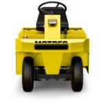 Front of Motrec MT-290 Tow Tractor vehicle.