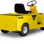 Back angle of Motrec MT-290 Tow Tractor vehicle.