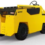 Back angle of Motrec MT-800 Tow Tractor.