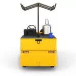 Back end of Motrec MX-480 maintenance vehicle.