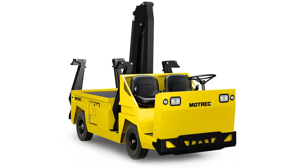 Motrec MX-480 Crane Truck custom utility vehicle.