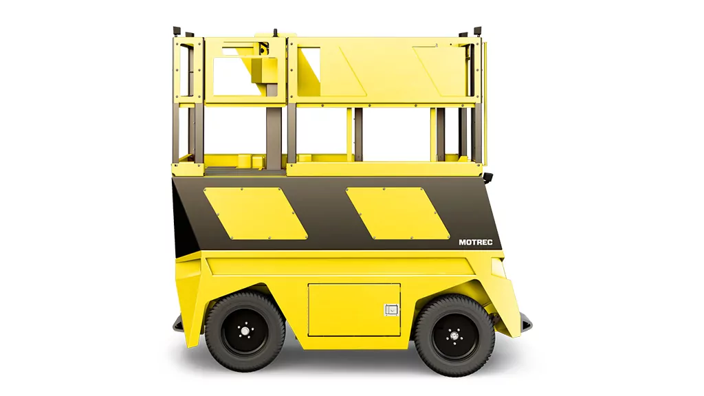 Side of Motrec MX-700 custom utility vehicle.