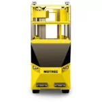 Front end of Motrec MX-700 utility vehicle.