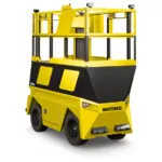 Motrec MX-700 custom vehicle painted yellow and black.