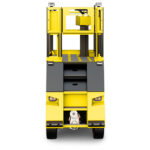 Back end of Motrec MX-700 custom utility vehicle with steps.