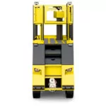 Back end of Motrec MX-700 custom utility vehicle with steps.