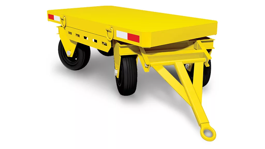 Motrec T-60 industrial trailer.