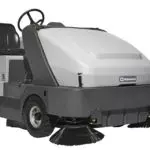 Advance Proterra professional cleaning rider sweeper.