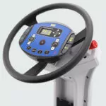Advance SC4000 scrubber control panel steering wheel.