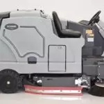 Advance SC8000 rider scrubber side view.