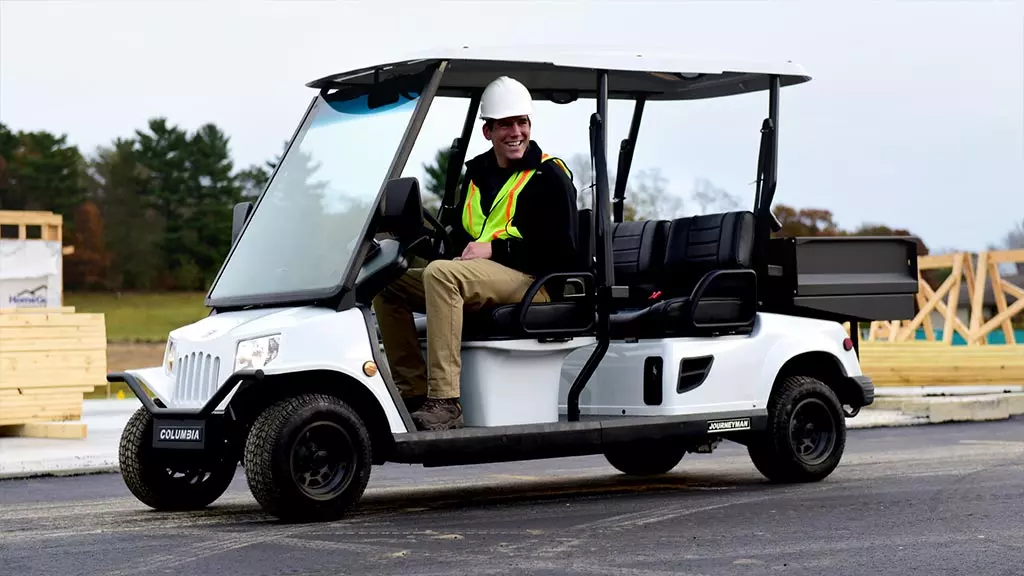 Columbia Journeyman driving on road.