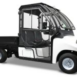 Columbia Utilitruck utility vehicle with custom cab.