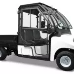 Columbia Utilitruck utility vehicle with custom cab.