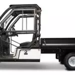 Columbia Utilitruck side view with cab.