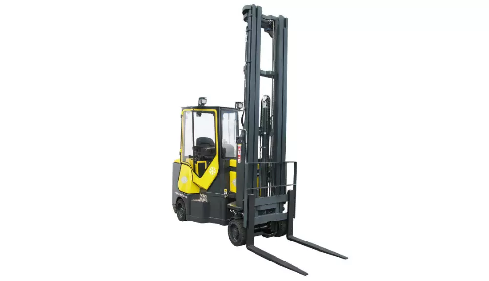 Combilift Cold Store Aisle Master Forklift.