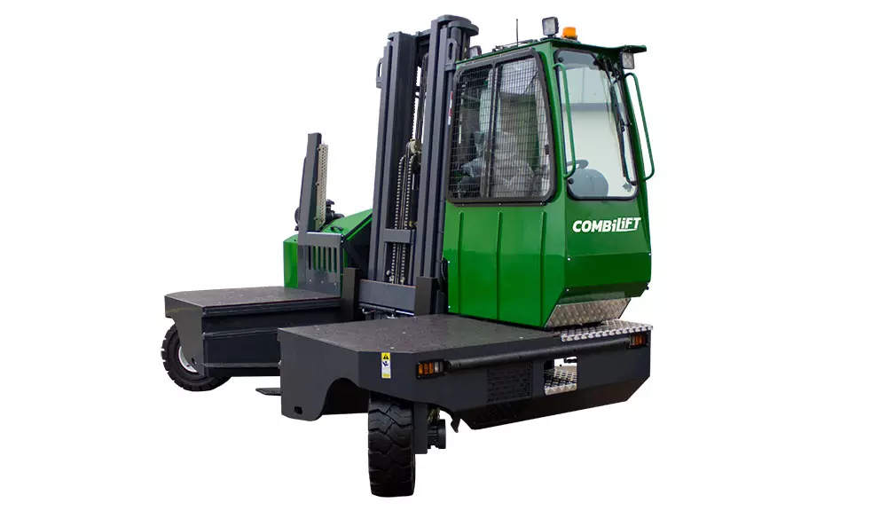 Combilift side-loader forklift