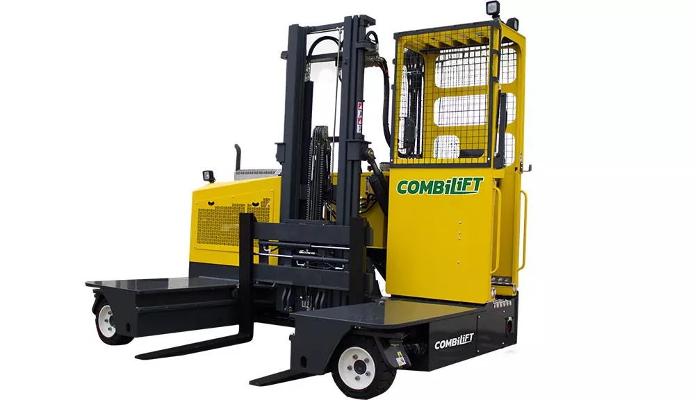 Combilift C6000 ST Stand On Multi-Directional Forklift truck.
