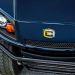 Cushman Shuttle personnel vehicle standard brush guard and headlights