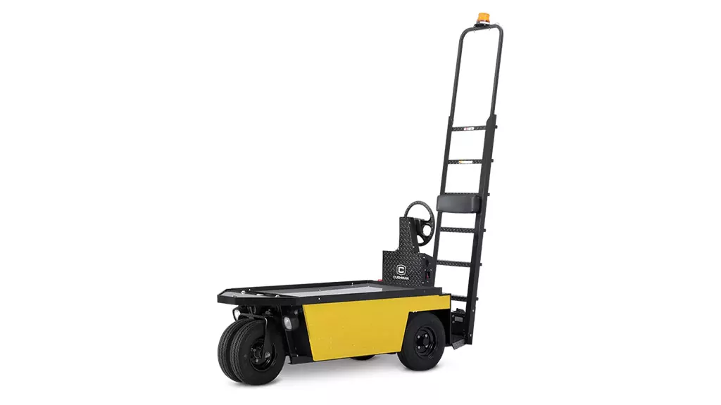 Cushman Stock Chaser burden carrier vehicle.