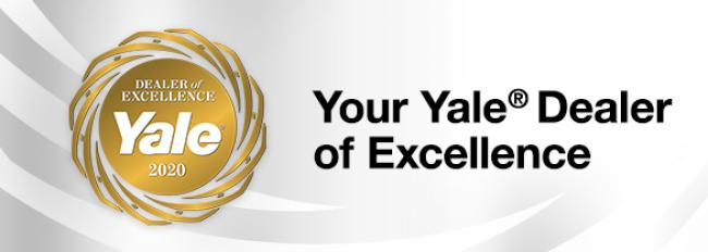 Your Yale Dealer of Excellence Logo 2020