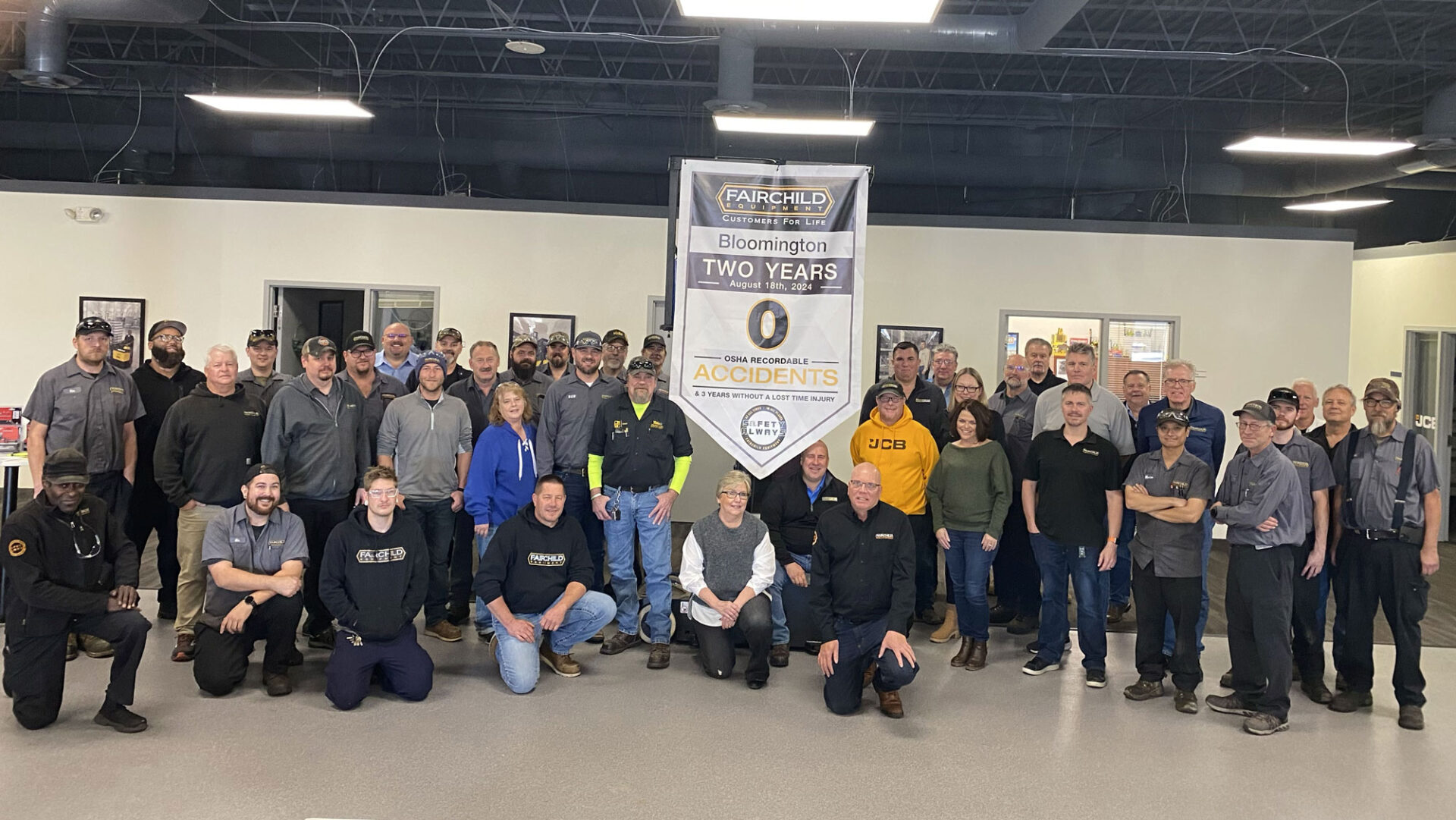 Fairchild Equipment's Bloomington, MN team in 2024.