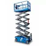 Genie GS-4046 aerial scissor lift.