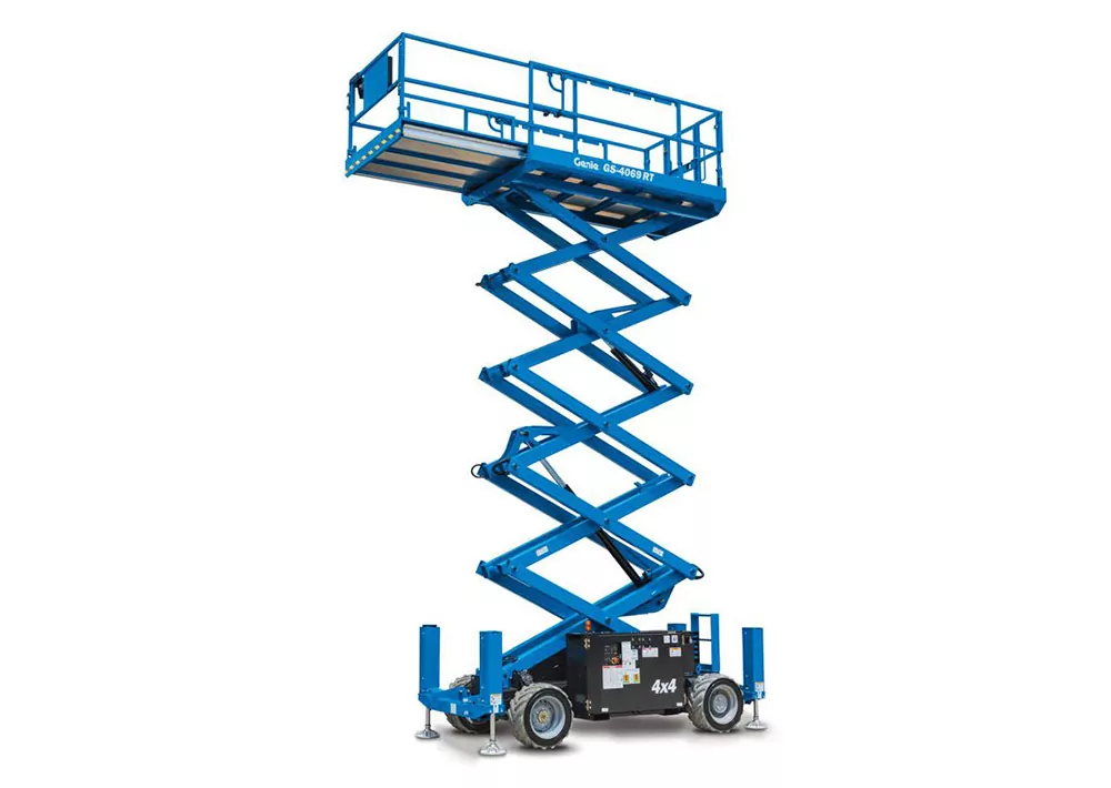 Genie GS-4069 RT scissor lift.