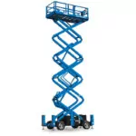 Genie GS-5390 RT Scissor Lift.