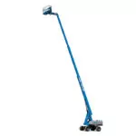 Genie S-80 HF telescopic boom lift, extended.