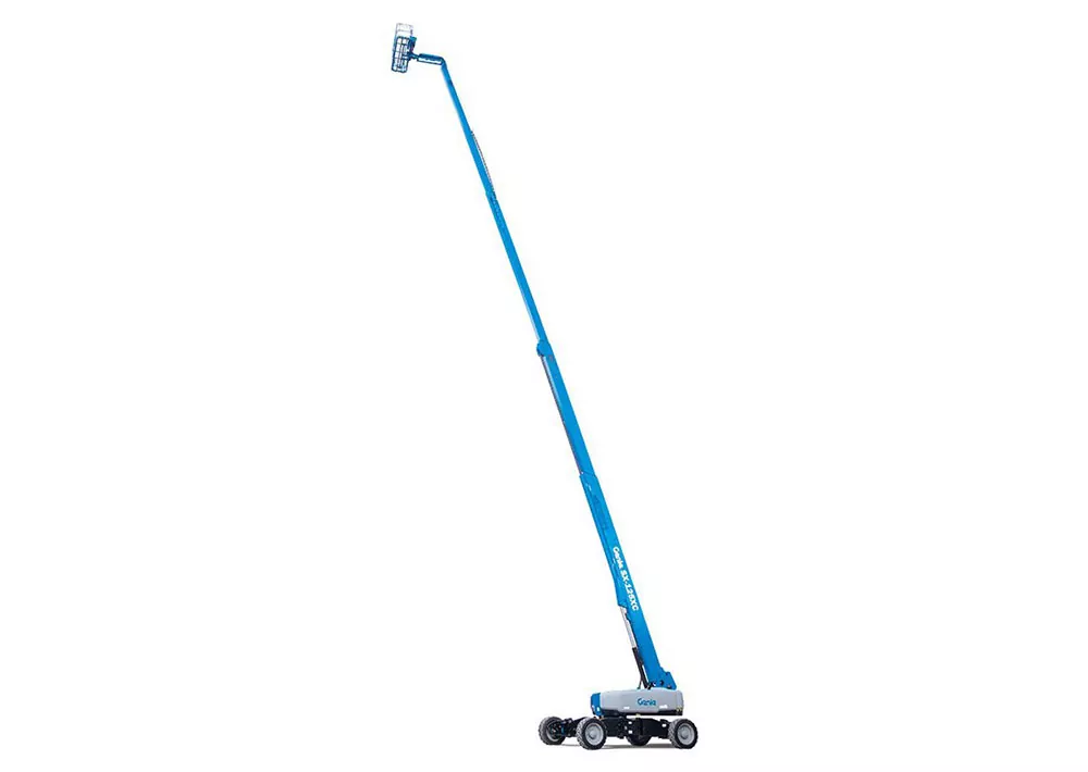 Genie SX-125 XC aerial telescopic boom lift, extended.