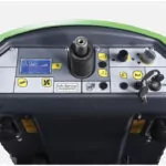 IPC Eagle 1280 rider sweeper operator control area.