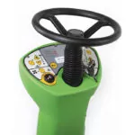 IPC Eagle CT110 rider scrubber steering wheel and controls.