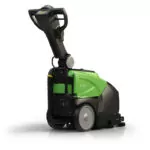 Back angle of IPC Eagle CT15 walk-behind scrubber.