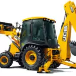 JCB 3CX-14 Backhoe Loader back angle.