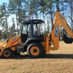 JCB 3CX-14 Backhoe Loader side view.