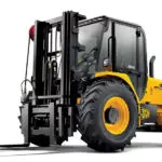 JCB 950 rough terrain forklift.