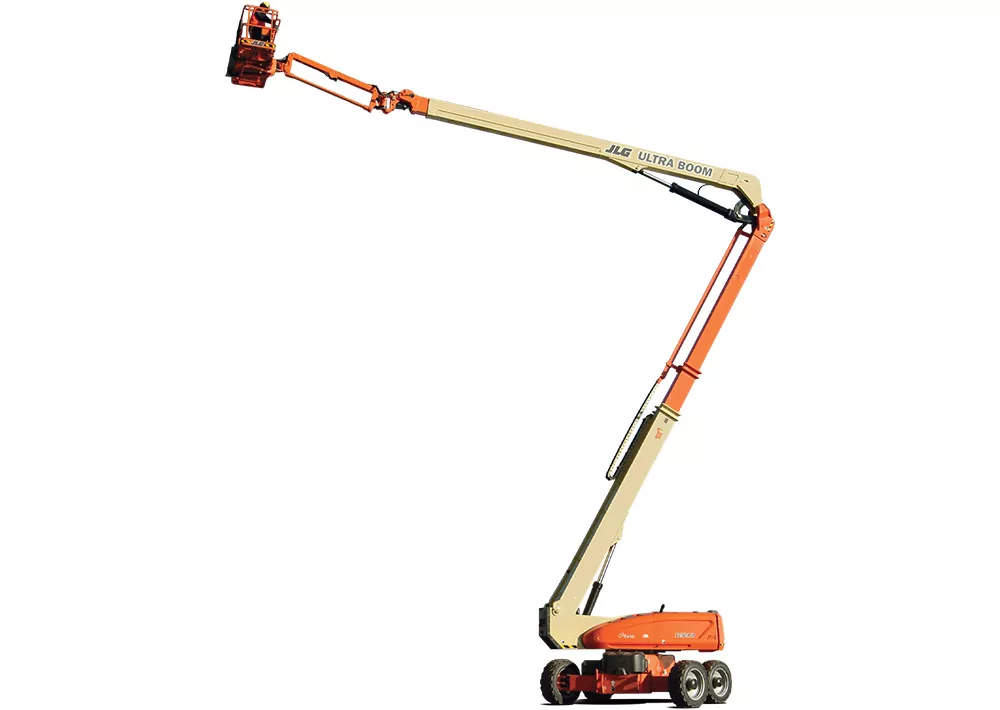 JLG 1250AJP articulating boom lift.