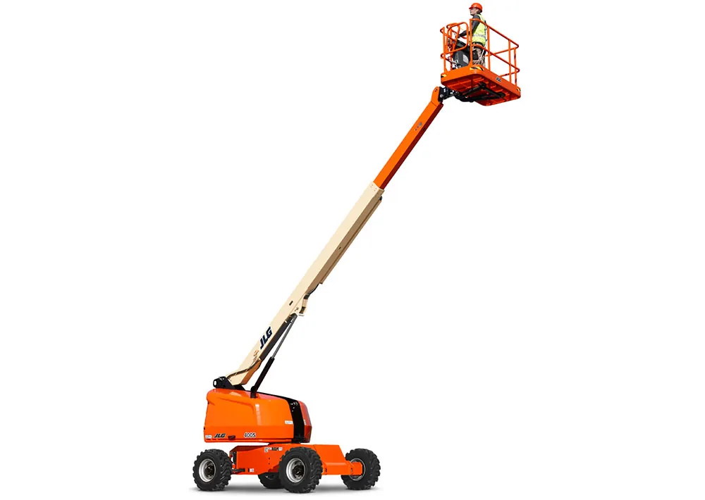 JLG 400S Telescopic Boom Lift.