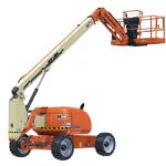 JLG 600AJ HC3 articulating boom lift.