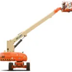 JLG 800S telescopic boom lift.