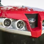 Mahindra 1635 Compact Utility Tractor headlights.