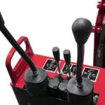 Mahindra 1635 Compact Utility Tractor operator controls.